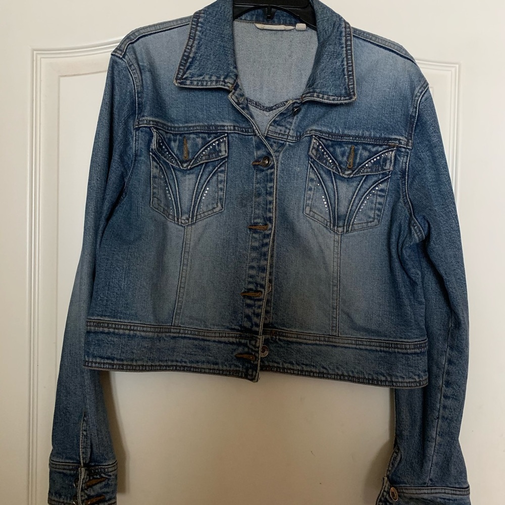 Blue denim jacket